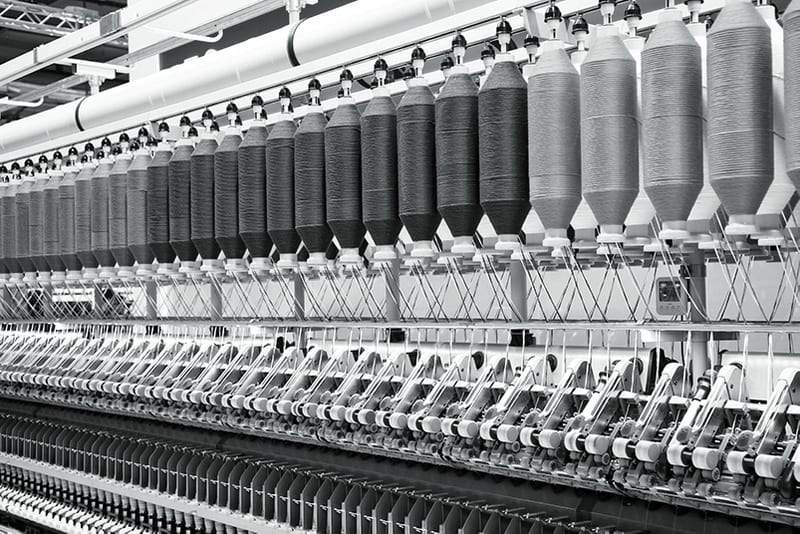 Yarn packages on a winding frame